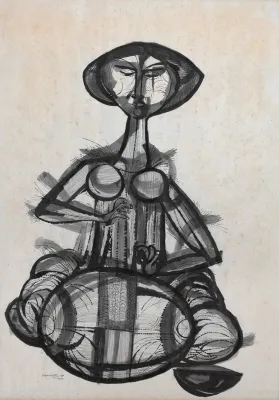 Aldemir Martins - Untitled