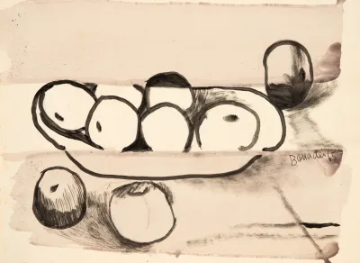 Aldo Bonadei - Natureza Morta com Frutas