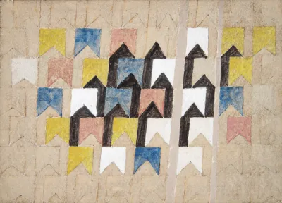 Alfredo Volpi - Bandeirinhas