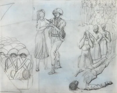 Candido Portinari - Homem Morto