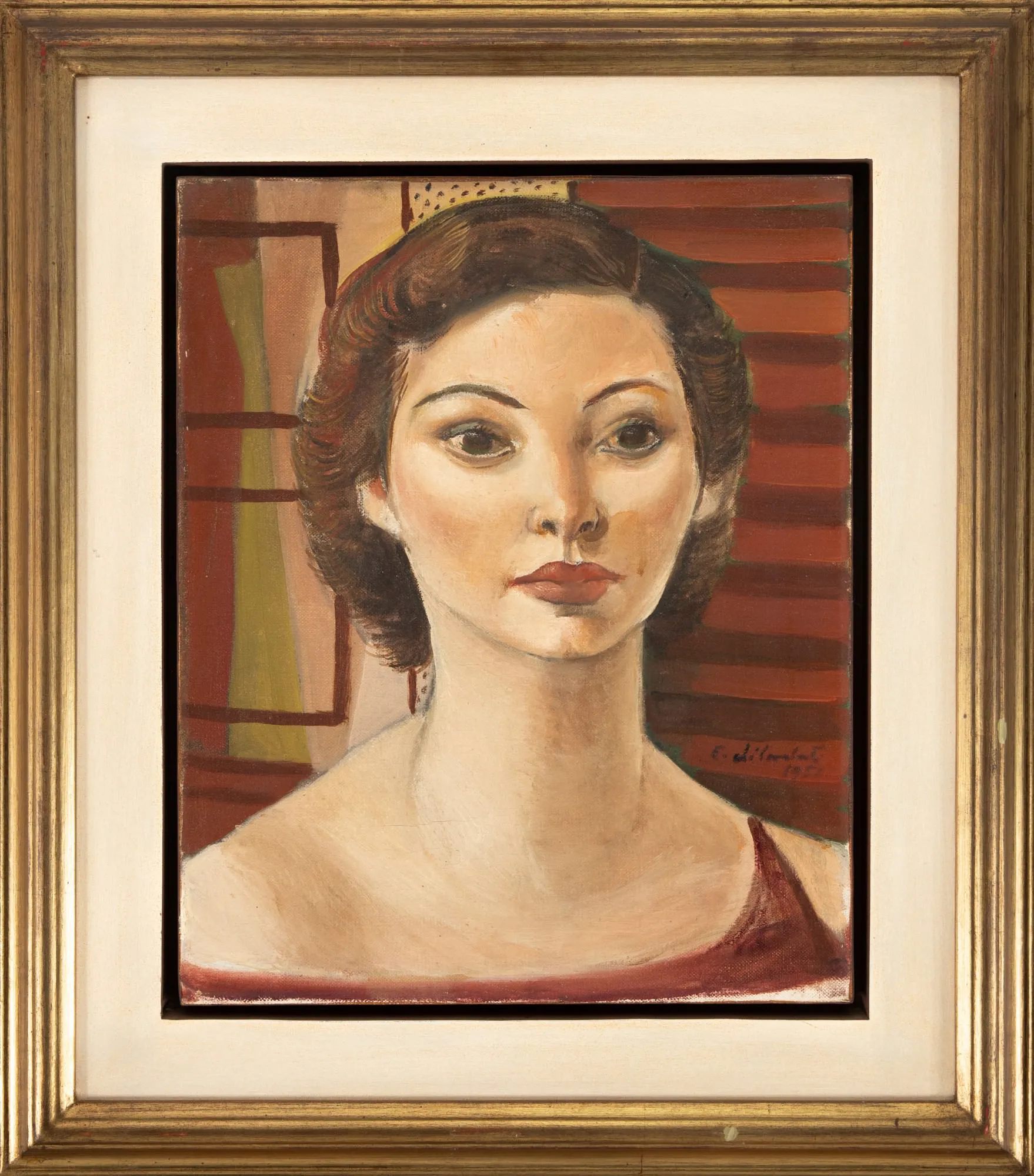 Di Cavalcanti - Retrato de Maria Luiza Moreira de Andrade (Dadá)