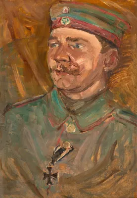 Lasar Segall - Retrato de Paul Jurenz