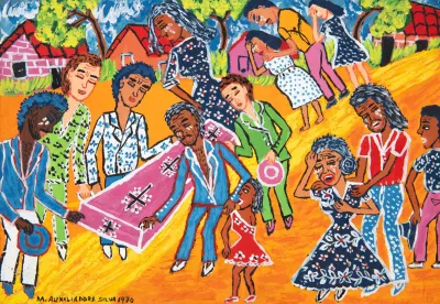 Maria Auxiliadora Da Silva - Enterro