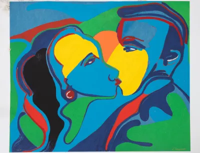 Rubens Gerchman - Kiss