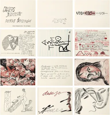 Rubens Gerchman - Livro: "Cahiers D'Artiste"