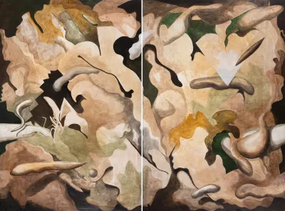 Takashi Fukushima - Equisetum - Díptico