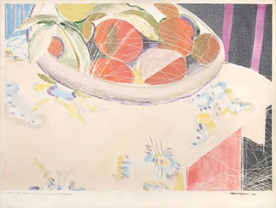 Takashi Fukushima - Estudo Sobre Natureza Morta Aux Oranges de H. Matisse