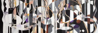 Takashi Fukushima - Nature Morte d'après Braque fractal