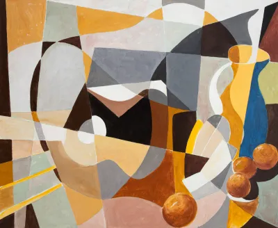 Takashi Fukushima - Nature Morte d'après Braque