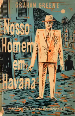 Walter Lewy - Ilustração capa do livro: Nosso Homem Em Havana de Graham Greene