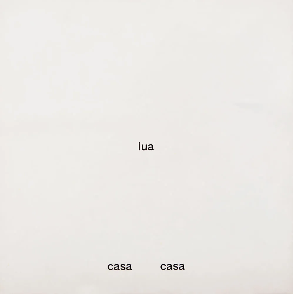 Willys de Castro - Cartaz Poema (Casa Lua)