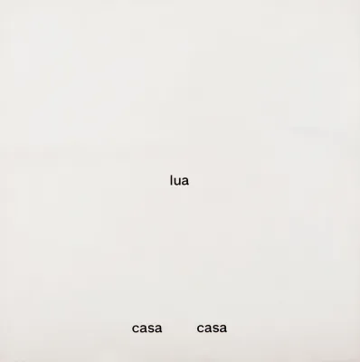Willys de Castro - Cartaz Poema (Casa Lua)