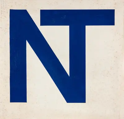 Willys de Castro - Estudo para Logotipo NT