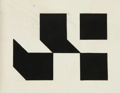 Willys de Castro - Estudo para pintura